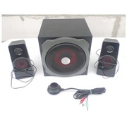 Głośniki komputerowe Trust GXT38 2.1 60W RMS pilot przewodowy Bass Reflex