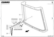 Katalog części claas Lexion 405, 410, 415, 420, 430