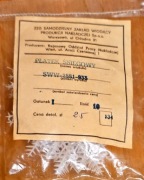 Płatki śniegowe, plastikowa ozdoba choinkowa do zawieszenia PRL lata 70-80 