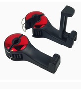 Samochodowe haczyki na zagłówek z uchwytem na telefon 2 szt.