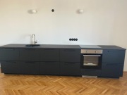 Nowe meble kuchenne wraz ze sprzętem AGD czarne 