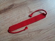 Bransoletka z muliny jednokolorowa szeroka 2,5cm