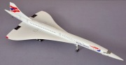 Concorde British Airways G-BOAG – metalowy model z podwoziem skala 1:200