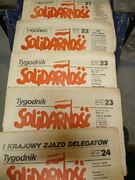 SOLIDARNOŚĆ 1981 GAZETA PRL  18szt.