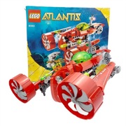 LEGO Atlantis 8060 Łódź Podwodna Tajfun 2010r