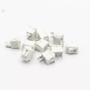 Przełącznik kołyskowy MINI 6A/125V, 3A/250V Biały