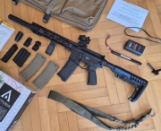 Arcturus AR15 E3 Carbine AT-AR06 m4 Zestaw, kolimator, bateria, magazynki