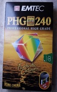 EMTEC PHG240 HiFi SOUND Kaseta VHS nieużywana 