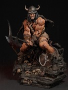 Figurka druk 3D żywica 12K " Conan the Barbarian - F1190 " - 120 mm
