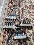 Wtryski wtryskiwacze LPG Gazu BRC niebieskie sekwencja listwa 