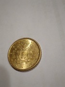 Moneta 50 eurocentów Watykan 2022 – Herb Papieża Franciszka (V seria)