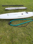 windsurfing 320cm - deska z żaglem i całym osprzętem