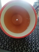 Doniczka kolorowa hiszpańska ceramiczna 