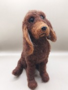 Figurka Cocker Spaniel handmade 