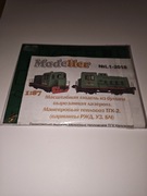 Model kartonowy TTG-2 (-2) 1:87 H0 – Modeller Nr L1/2018 – wycinany laserem