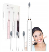 Szczoteczka soniczna do zębów WYBIELANIE WODOODPORNA IPX7 6 TRYBÓW !!!