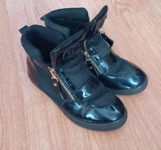 Buty botki jesienne dla dziewczynki r. 34