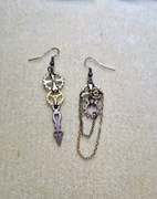Kolczyki Steampunk Handmade