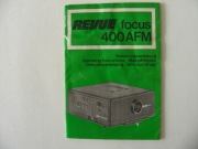 Rewue focus 400 AFM instrukcja