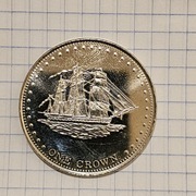 1 Korona ( Krown)  2008 Wyspa Stoltenhoff