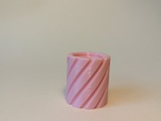 Tornado w butelce - adapter na butelkę - różowy. 