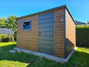 Domek narzędziowy, ogrodowy, schowek 3,5x3m ORZECH, TRANSPORT GRATIS
