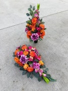 Kompozycje nagrobne cmentarz grób stroik