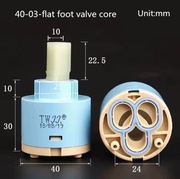 Wkład ceramiczny 25 mm do baterii – zawór mieszający, wysoka szpula
