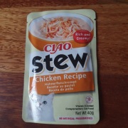 INABA Cat Ciao Stew - kremowa potrawka dla kota o smaku kurczaka 40g