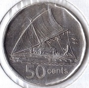 FiDŻI (FIJI) 50 centów 2009, KM# 122, UNC