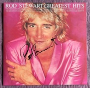 Rod Stewart autograf winyl Greatest Hits podpis