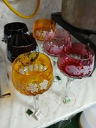 Kieliszki do wina Kristall, Lausitzer Glas GDR