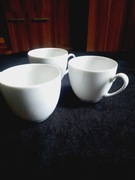 KOMPLET FILIŻANEK PORCELANOWYCH 3 SZTUK 200ml