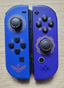 Dwa Joy-Con y Zelda Skyward Sword HD Edition