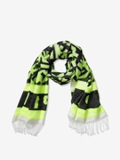 VICTORIA'S SECRET PINK SZAL ZIMOWY ZIELONY NEON CIEPLY