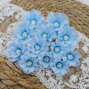 Kwiaty z tkaniny ręcznie robione A51