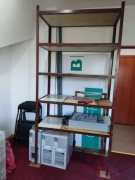 REGAŁY magazynowe z grubej stali 60x120cm h.250cm, SUPER MOCNE, 500kg+