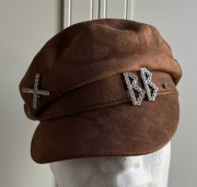 Super kaszkiet damski regulowany obwód 