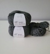 Gabo Wool Baby Alpaca ciemny szary 402 włóczka wełna z alpaki gabowool