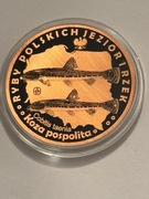 Ryba koza pospolita. Miedź fi 32 mm. 2013 Gyges