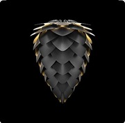 Duńska lampa VITA CONIA BLACK & GOLD