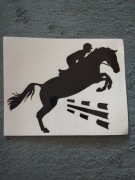 Naklejka na samochód - koń 22 - nowa