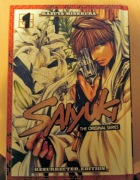 Saiyuki tom 1 wydanie zbiorcze w twardej oprawie.