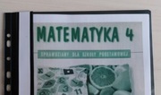 Matematyka z plusem 4 sprawdziany klasówki