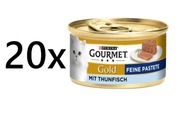 20szt Karma Pasztet Gourmet Gold Feine Pastete Tuńczyk 85g