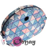 Granatowy organizer do Obag MOON LIGHT Trójkąty turkus koral wkład OMAY