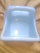 Ceramiczny pojemnik na mydło z uchwytem