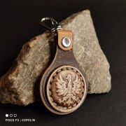 Skórzany brelok, breloczek do kluczy 