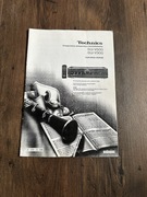 Oryginalna instrukcja obsługi do wzmacniacza Technics SU-V500 V300 J Polski