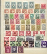 Zestaw znaczków pocztowych